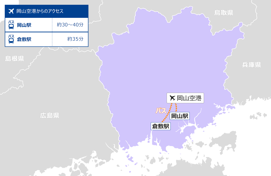 岡山地図