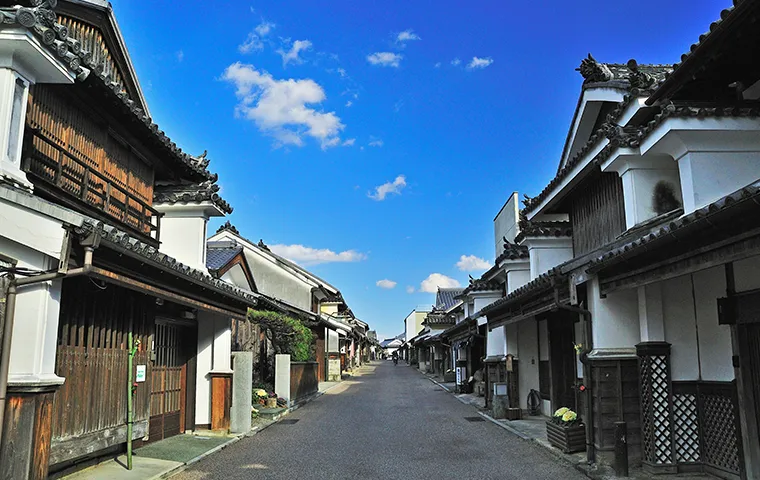 脇町・うだつの町並み