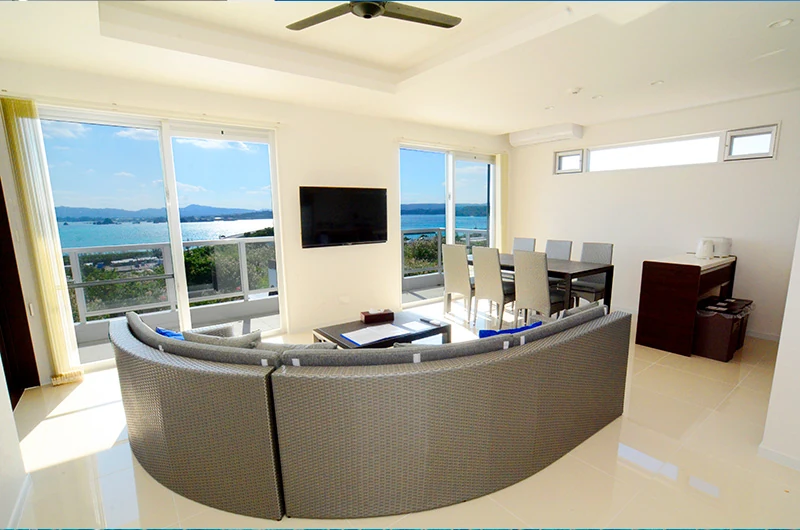 VIAUL Ocean Resort KOURI リビング