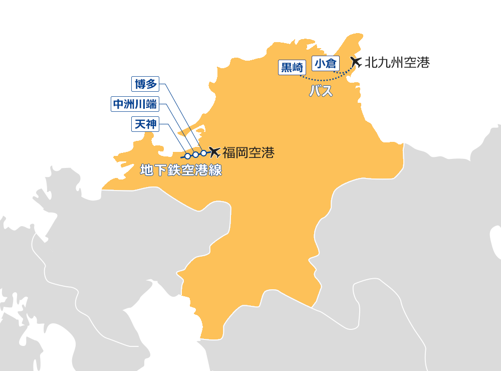 福岡地図