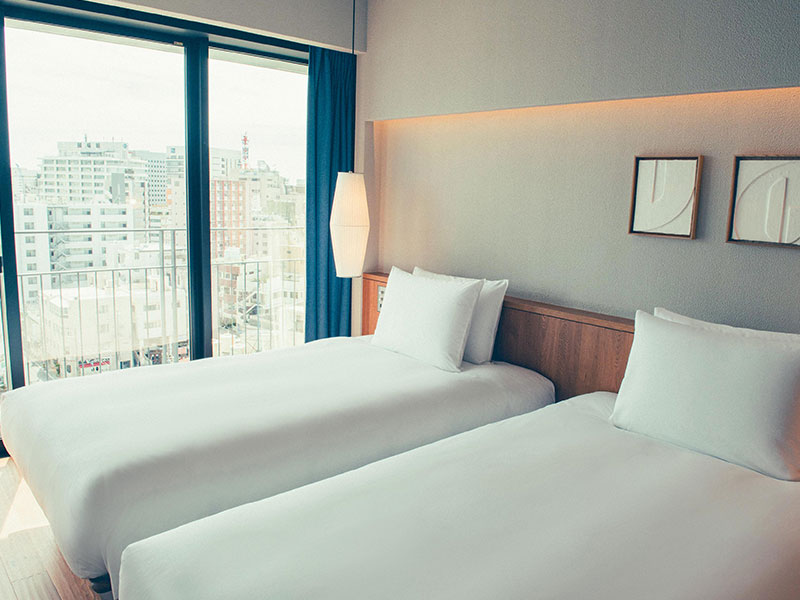 Southwest Grand Hotel 高層階指定バルコニーツインルーム