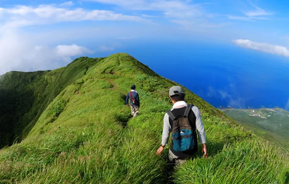 八丈島登山