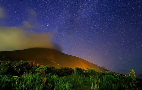 八丈島星空