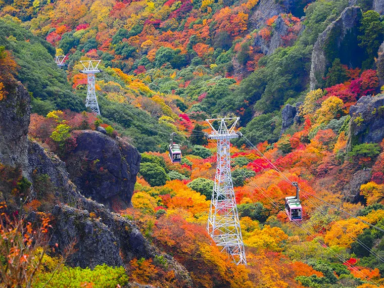 寒霞渓ロープウェイ