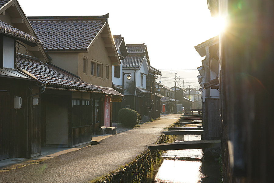 倉吉白壁街並み