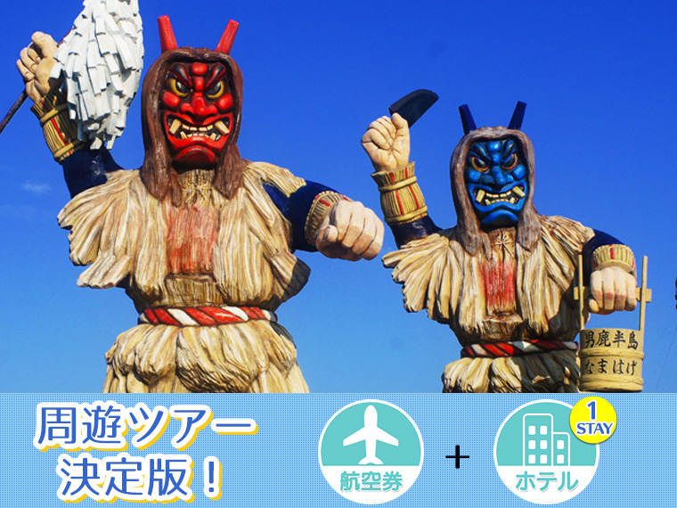 【変動】ANAで行く東北フリーチョイス!ホテル1泊付・関東発 1泊2日