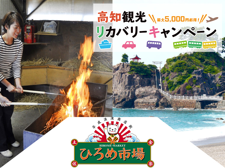 高知をお得に観光!選べる特典付