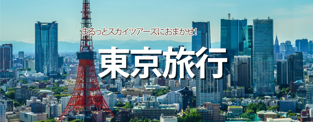 まるっとスカイツアーズにおまかせ! 東京旅行 安心のANA専門店! 4月出発の旅行料金 開催初24500円~ 福岡発22800円~